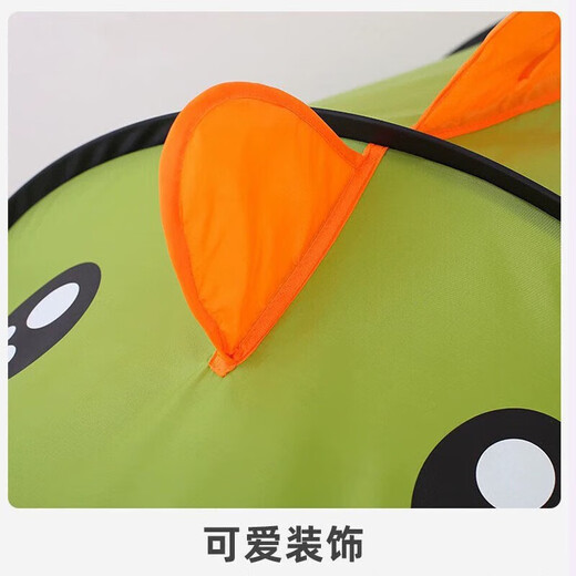 Miru Kinder Zeltspiel Haus Baby Indoor Outdoor Tent Play House Doll Haus schnell offener Indoor Outdoor Kindergeschenk Kinderzelt [Grüner kleiner Dinosaurier]