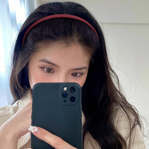 MOLC Men's Invisible Hair Hoop Sports Black Hair Cave Anti-Slip Headband Women's 2025 New Boys Face Wash Hairpin Hair Bundle F1319 Black Face Wash Hair Hoop