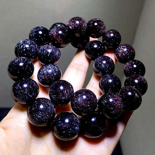 DL 1998 Fat Donglai Quality Super Seven Bracelet Crystal Tianlan Red Super Seven Bracelet Black Super Seven Purple Red Super Seven Bracelet Backbone 1478 14 mm 1478 14 Super Seven