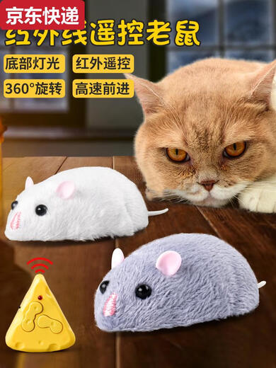 
Connecting cat machine mouse intelligent technology electric remote control boy and girl 0-2 years old and above simulated prank children's toys 3 yellow and black model remote control centipede 9901+ screwdriver official standard
