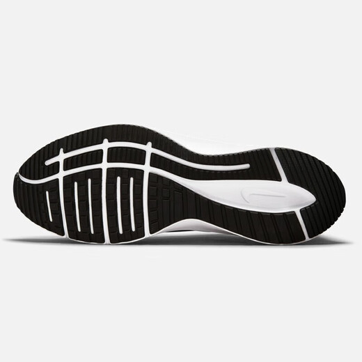
Nike (NIKE) running shoes men's shoes 2025 summer new sports shoes RUN SWIFT 3-side shock absorbing casual shoes DA1105-006 black silver hook 45