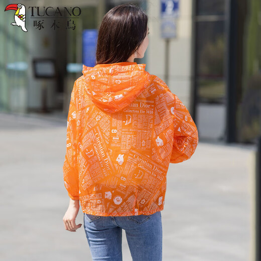 Specht Sommer Sonnenschutzkleidung 2025 Neue dünne Mutter Sonnenschutzmittel Frauen im Freien lose All-Match-Jacke Pink dünne Licht XL Empfohlen 90-110jin [Jin gleich 0,5 kg]