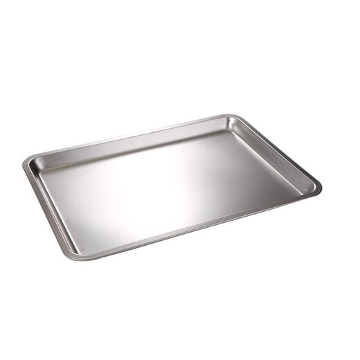 Schildkatze Edelstahl Quadratschale 304 Edelstahlschale Flaches untere Quadratschale Küche Essschale Handelsartige dicke, gedämpfte Reisschale gegrillte Fisch 50* 35* [ungefähr 695], 304 extra dicker Stil 2 cm