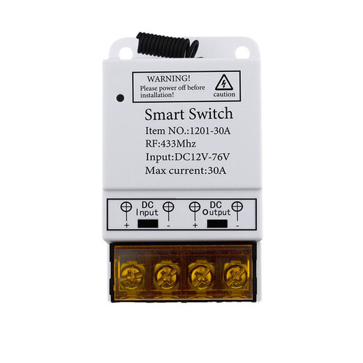 Wireless remote control switch DC 12v volts 24v36v water pump truck battery car remote control power supply remote controller single button remote control switch