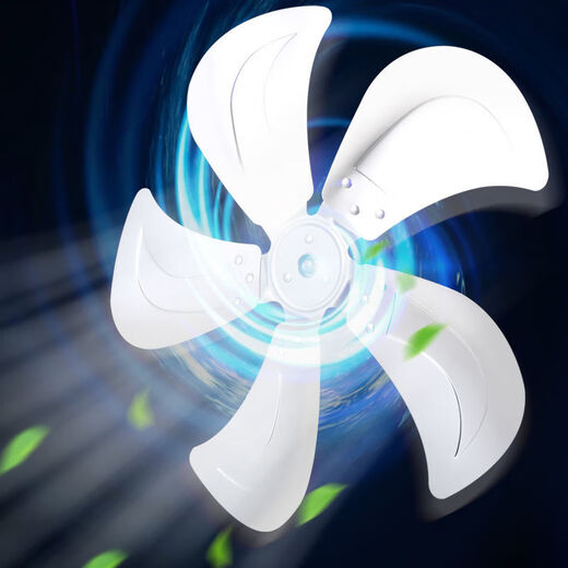 Crown Wuyang shaking head floor fan high wind silent industrial electric fan strong wind household electric fan household 12-inch shaking head 4-speed (personal/desktop)