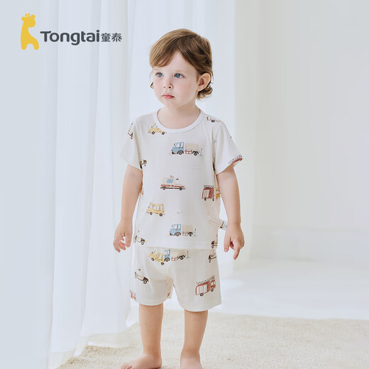 Tongtai bebé traje de manga corta laseel ropa de bebé para niños