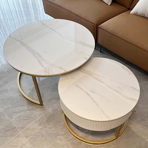 Yi Silin thickened slate countertop marble table top plate dining table panel coffee table table top kitchen sideboard table table leg 100*100cm square thick 11mm multi-color optional