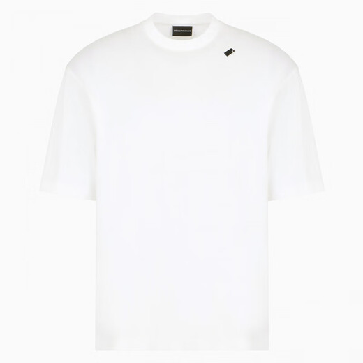 Emporio Armani Ea Armani Men's Eagle Mark Cody Manga de manga corta EM001035 AF13747 Caki Gran tamaño U1098 L (almacén de Hong Kong)