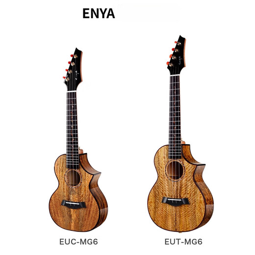 Enya MG6 Full Board Ukulele Small Guitar Femen Boy Uklili [banda sonora original] 26 pulgadas