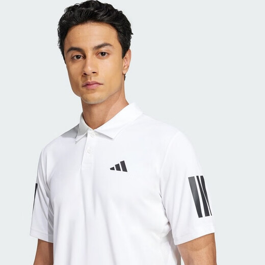 阿迪达斯 （adidas）男装 时尚百搭舒适透气运动休闲翻领POLO衫短袖T恤 IN6629 JE0412 M