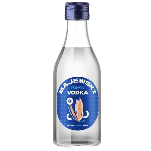 Jagermeister Petite bouteille de vin étranger, six vins de base principaux, whisky, brandy, vodka, rhum, tequila, gin, vodka d'origine de Wonder Water avec 50 ml * 1 bouteille