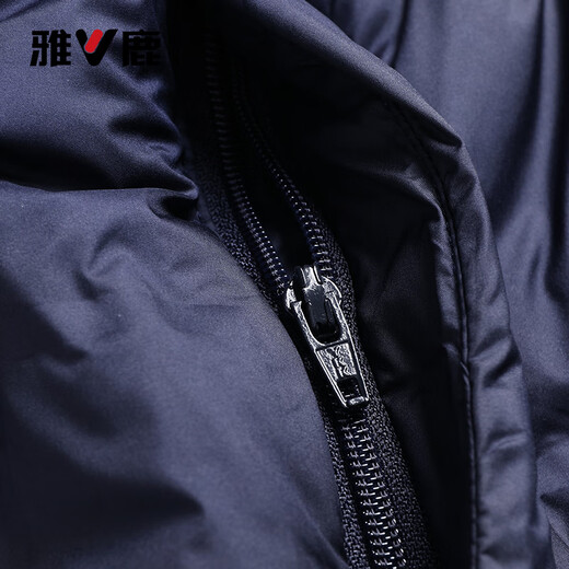 Yalu 90% duck down down trousers for men, plus velvet, middle-aged and elderly large size high-waisted warm and cold-proof trousers for men and women