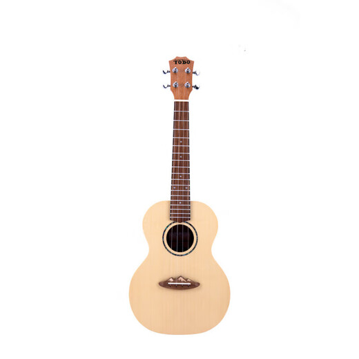 Todo Fuji Mountain Lower Holden Ukulele Veneer Advanced Uklili kleine Gitarrenmädchen Kinder Männer und Frauen 23-Zoll-Fichte Pfirsich Herzfurnier
