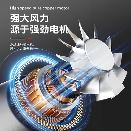 Odelai turbine blower lithium battery powerful storm dust removal wireless hair dryer upgraded high-power powerful dust blower industrial grade violent blower 10 cells one charge one charge high power removable battery - efficient cleaning