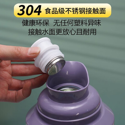 Popular model Thermos boiling water thermos bottle silicone stopper thermos stopper food grade kettle stainless steel promotion price small size 5 pounds 1 pack