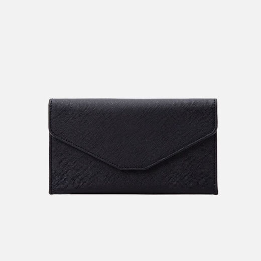 New passport bag for women 2023 new RFID multi-function air ticket certificate bag for men and women travel abroad passport clip black
