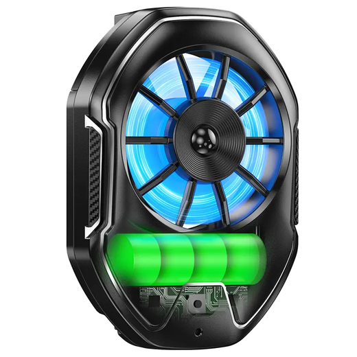 Guqile's new 2025 rechargeable mobile phone radiator, silent adjustable air-cooled radiator, ultra-long battery life of 8 hours, FS21 FS21 rechargeable model, 200 pieces