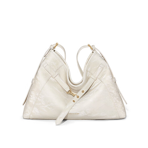 Cnoles Tote Bag Women's 2025 Último capacidad de gran capacidad Crossbody Bag Bag White White Day de San Valentín