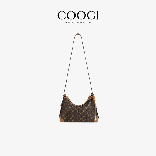 
COOGI Bag Women's 2025 Brand Light Luxury Ladies Bag Birthday Chinese Valentine's Day Gift for Girlfriend and Wife Coffee Color
