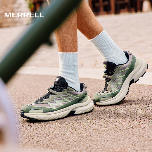迈乐（Merrell）运动户外迈行Lite登山徒步男款抓地耐磨透气6225-02军绿42