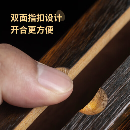 Folk artist Paulownia float box large capacity anti-fall portable fishing accessories 55/65CM fish float storage box fishing gear fishing brushed Paulownia box 55cm