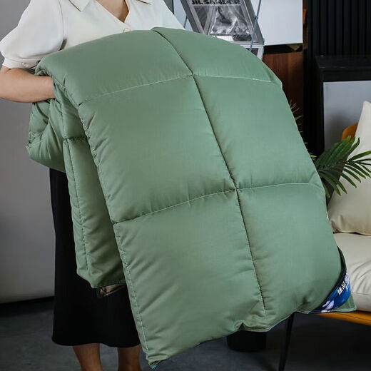 Crystal home textile 95 white goose velvet quilt spring and autumn quilt winter quilt warm double duck down quilt core down quilt thickened 8/*686 gray [passed the quality inspection] 200x230cm10Jin [Jin equals 0.5 kg] Thickened winter quilt