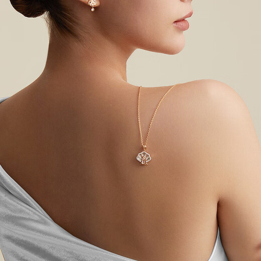 Mysterious Blue MYSTELAN <Beloved by You> Jewelry Necklace Girl Birthday Gift for Girlfriend and Wife Beloved by You Type A