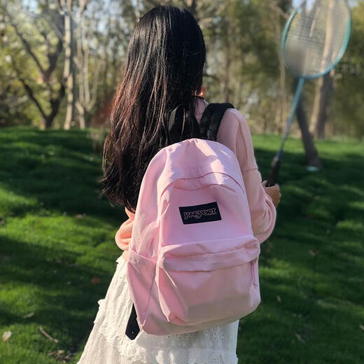 JANSPORT Backpack Blue Wheat Tornado Jasper Backpack Large Capacity Middle and High School Student Book and Computer Bag Green Color-4QUEEW7 (Side Bag + Compartment)