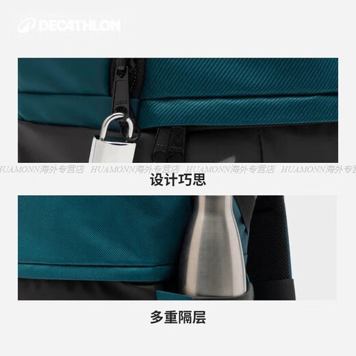 Deklon-Pendel-Rucksack-Rucksack Männer und Frauen Laptop-Tasche Casual Sports Bag Wander Rucksack NS6 Offizielles Flaggschiff [25 Liter mit Computerfach] 7 Mezzanine/Multi-Field