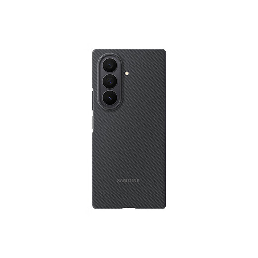 Samsung Galaxy Z Fold7 Kevlar Protective Case Mobiltelefon Hülle Schwarz