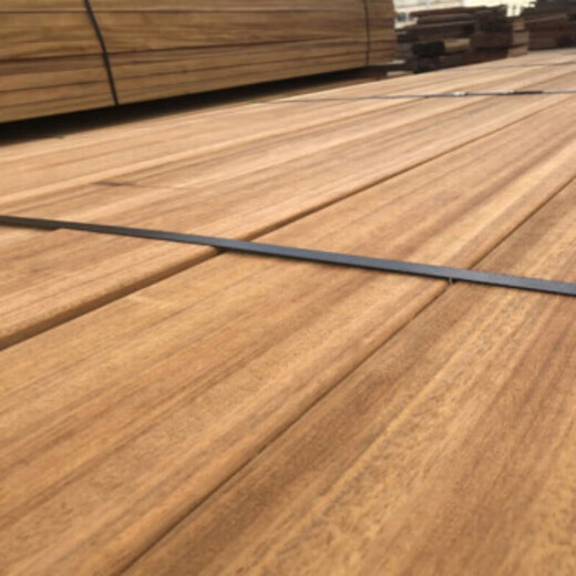 Picheng Anticorrosion Wood Outdoor Floor Solid Wood Square Square Building Square Wood 3000*86*19mm/block
