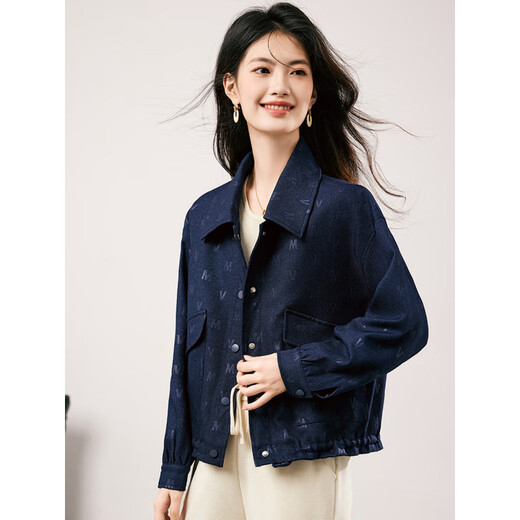 OEMG国际一线品牌气质短款外套女装春季2025新款洋气设计感休闲上衣 退货包运费 联系客服返还即可 XL