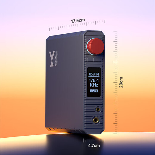 XDuoo Yidu XA-02 high-performance desktop balanced decoding headphone amplifier ES9039Q2M Bluetooth DSD decoding and headphone amplifier all-in-one hifi desktop decoding amplifier XA-02 Beijing warehouse delivery