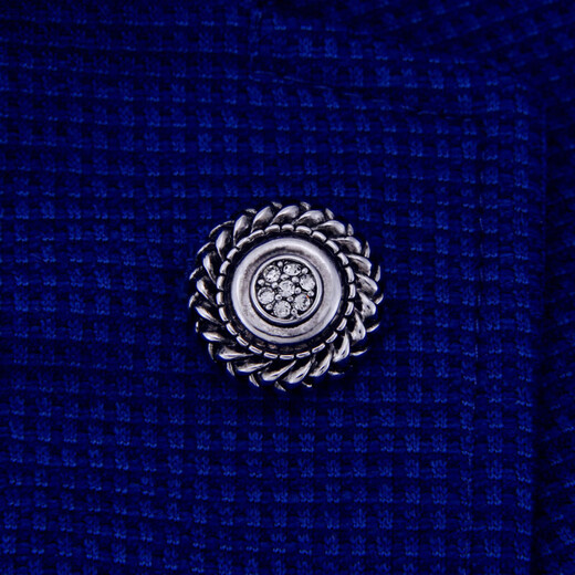 
Cijia brooch men's collar pin men's suit brooch suit brooch pin accessories collar flower old retro medusa retro medusa brooch + cufflink set