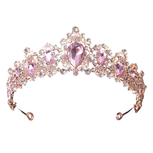 Shixi Baroque Dream retro headband female princess birthday crown headdress party atmosphere photo photo props Baroque Dream forest princess crown headband