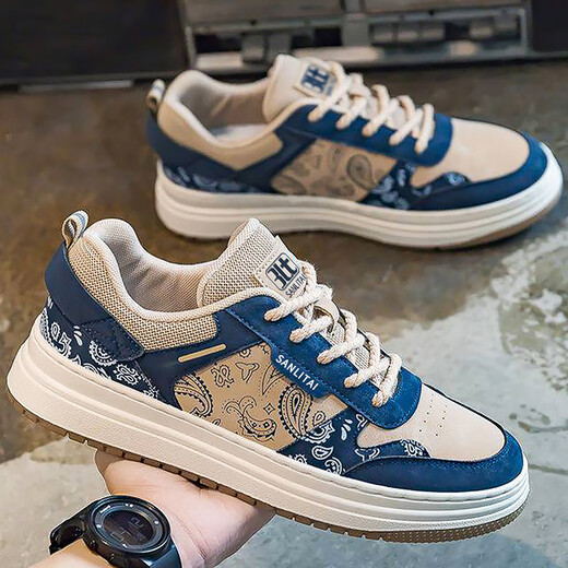 Rankdavid Light Luxury Neue Marke Extra-große Größe Herrenschuhe für den Frühling 46 Fuß Fett verbreiterte Männer Sportschuhe 47 Atmungsfreie Freizeitschuhe 48 KK9922 Grün 49