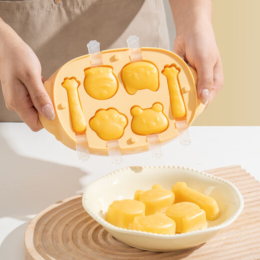 Bayco baby food supplement steamed cake mold food grade high temperature resistant baby food supplement tool baking and steaming BX27591