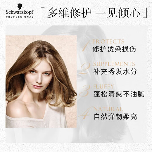 Schwarzkopf Professional Exclusive Repair Hair Mask No-Steam Smoothing Hair Mask 1000ml On Clearance