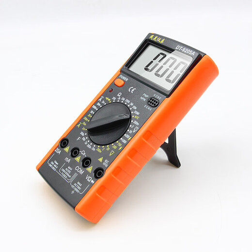 Wen Yijia personnalisé DT9205A Anti-brûlant Multimètre numérique Multimètre entièrement automatique Maintenance Multifonctionnelle Watch Matricier Automatique Arrêt 9205+ Sac en tissu + Silicone antigel