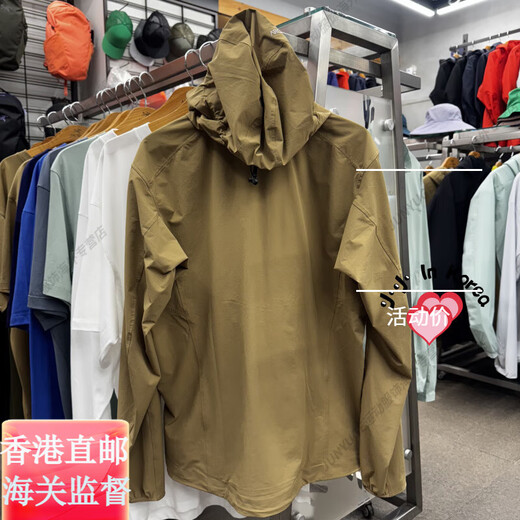 始祖鸟（ARC'TERYX）25新GAMMALIGHTWEIGHTHOODY防 晒软壳男士连帽衣官方旗舰正品 BLK / 黑色 9196 M