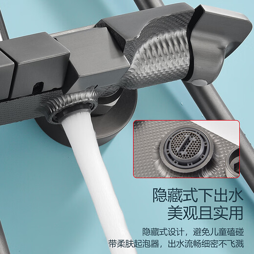 莱尔诗丹淋浴花洒套装卫浴钢琴花洒全套增压花洒喷头浴室淋浴器LD9856H