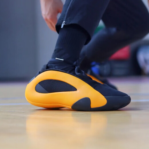 Adidas (adidas) Harden eight generations of practical basketball shoes Harden Vl. 8 black and white men black orange IE2694 40