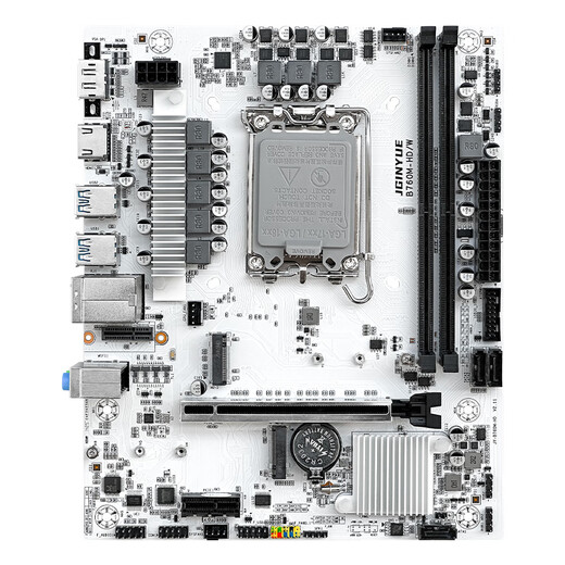 Jingyue B760M HD/W Motherboard DDR4 MEMORY DESDTOP COMPUTER METHERBOARD CPU COR I5 12400F/13400F/12490F (Intel B760/LGA 1700)