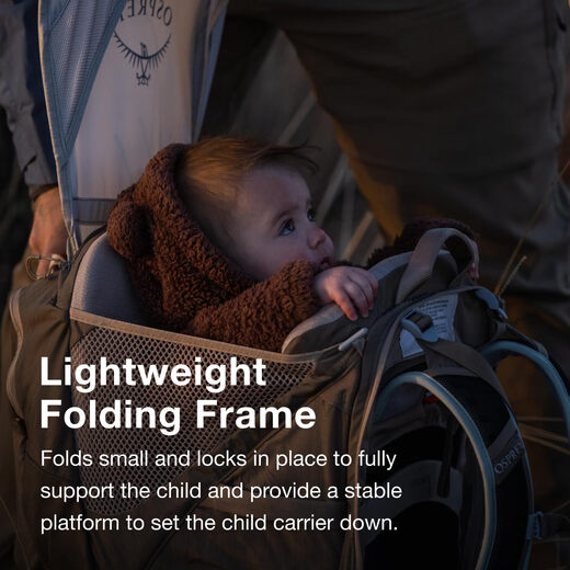 OSPREY POCO LT ultra-light baby carrier multi-functional outdoor hiking breathable and ventilated backpack