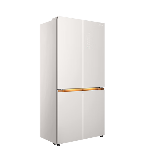Refrigerador TOSHIBA Cross Cuatro puertas Capacidad de elevación 600 Totalmente integrado Atomizado Preservación, esterilización y desodorización de productos frescos Fabricación rápida de hielo Refrigerador grande inteligente para el hogar GR-RF631WI-PG1 Yuzhisha