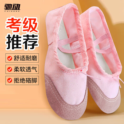 
Chit children's dance shoes soft sole practice shoes for girls cat claw shoes for boys dancing yoga women ballet shoes pink size 29