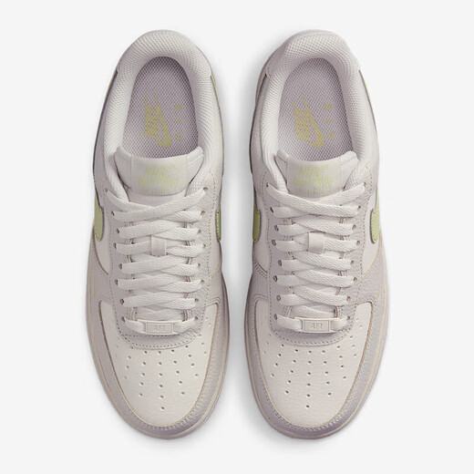Nike (NIKE) casual shoes women's shoes 2025 summer new sports shoes AF1 Air Force No. 1 low top shoes IB3881-001 IB3881-001 Phantom gray/light military green 38.5