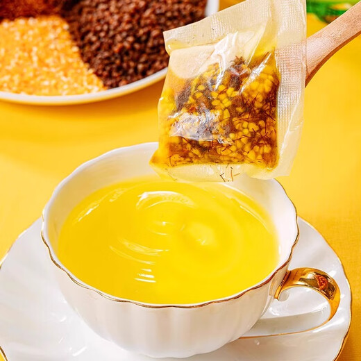 Bufanda de maíz sanshu té hojas de morera té té gynostem azul genuino verde qian liu luobuma Oficial de estadía de té de té de salud de salud tardía 5 bolsas 150 paquetes [paquete de acondicionamiento de medicamentos]