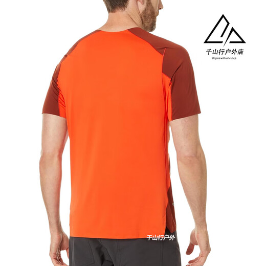 始祖鸟（ARC'TERYX）Arcteryx Norvan Downword 男薄款运动速干透气短袖T恤9720 黑色/Black S