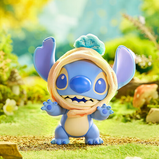 名创优品（MINISO）迪士尼史迪奇百变潮酷盲盒手办桌面摆件玩具周边生日礼物男女单盒